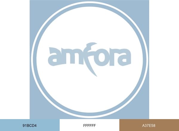 càmping Amfora brand color palette