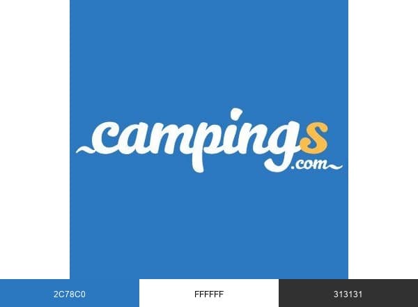 Campings.com brand color palette