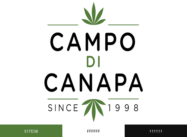 Campo di Canapa brand color palette