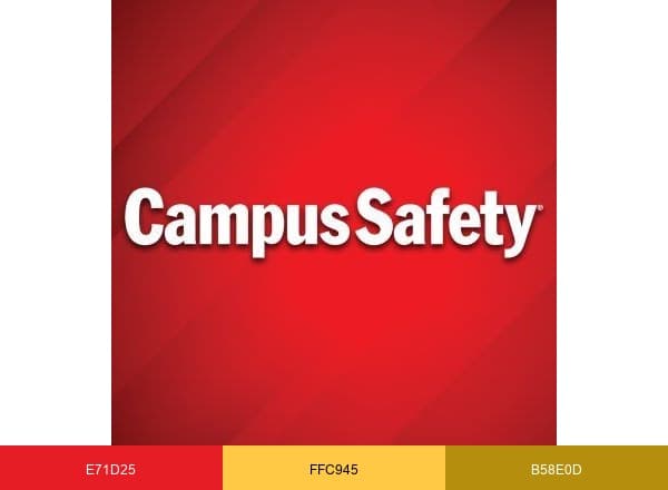 Campus Safety brand color palette