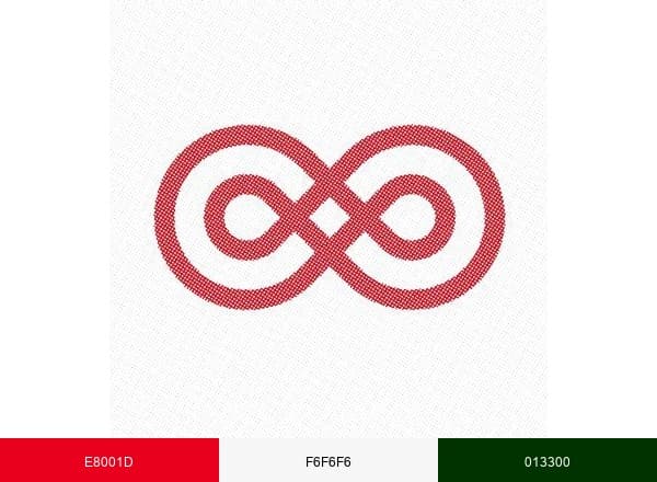 Kræftens Bekæmpelse brand color palette