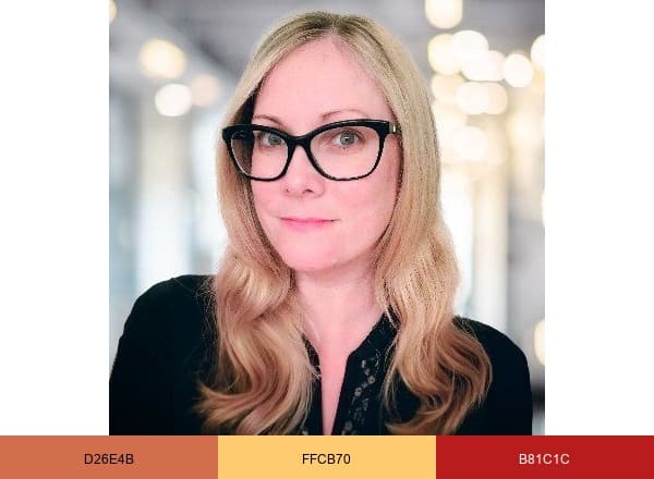 Candice Jarrett brand color palette