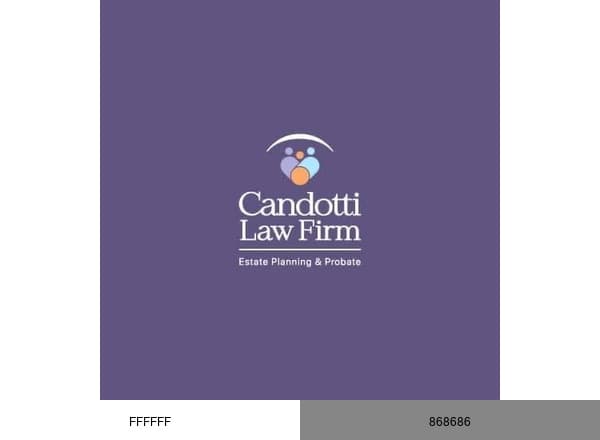 Candotti Law Firm brand color palette