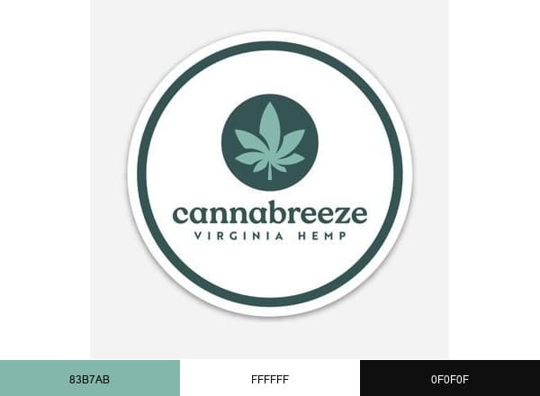 Cannabreeze brand color palette