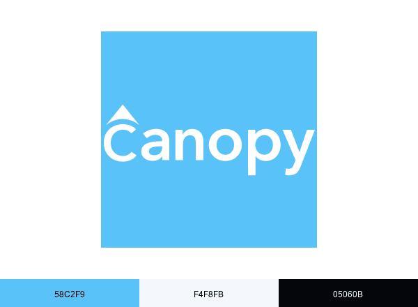 a Canopy franchise brand color palette