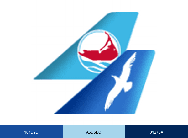 Cape Air brand color palette