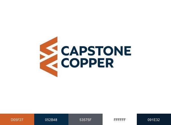 Capstone Copper brand color palette