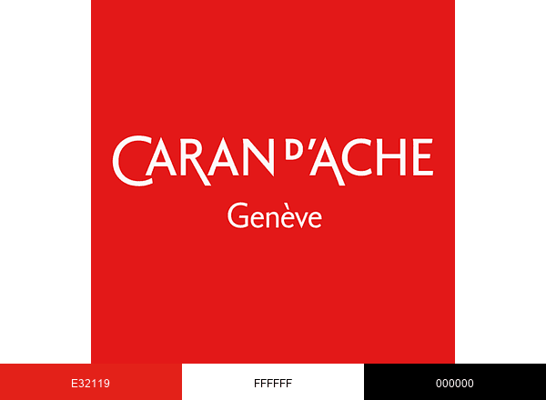 Caran d'Ache brand color palette