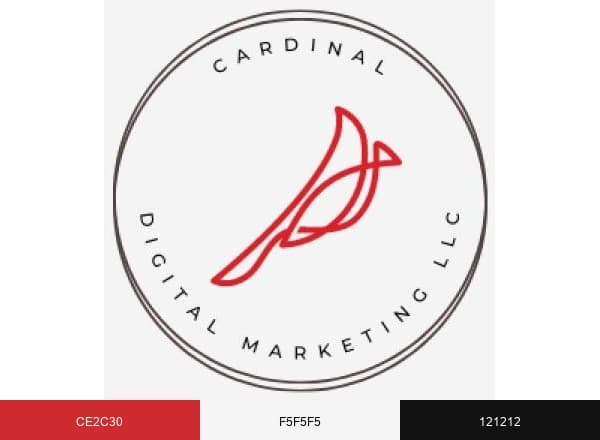 Cardinal Digital Marketing LLC brand color palette