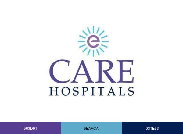 CARE Hospitals brand color palette
