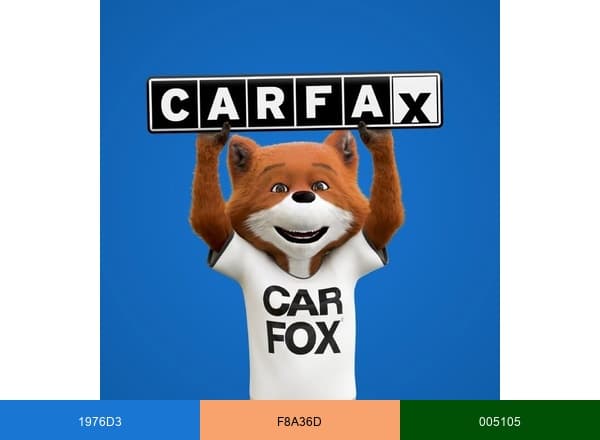 CARFAXinc brand color palette