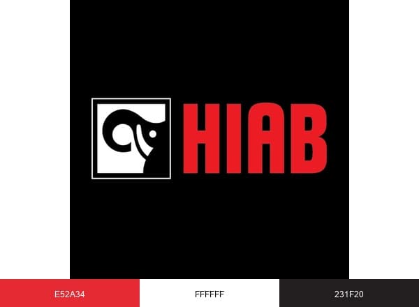 Hiab brand color palette