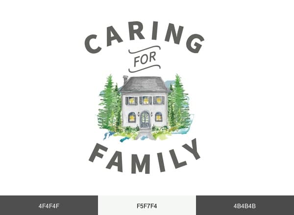 Caring for Family of Companies brand color palette