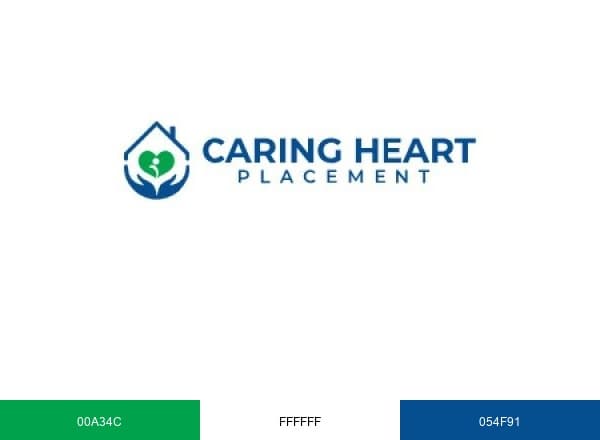 Caring Heart Placement brand color palette