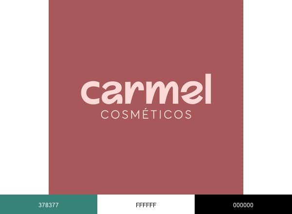 Carmel Cosmetics Labs brand color palette