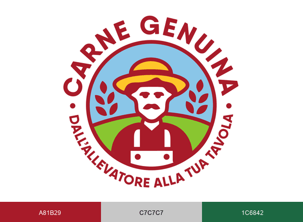 Carne Genuina srl brand color palette