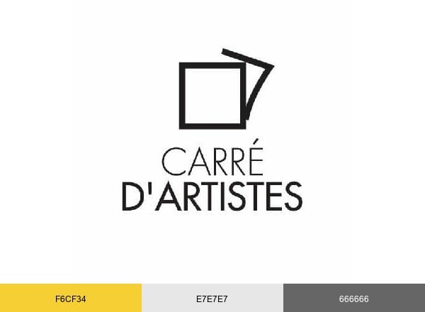 Carré d'artistes brand color palette