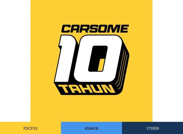 CARSOME Malaysia brand color palette