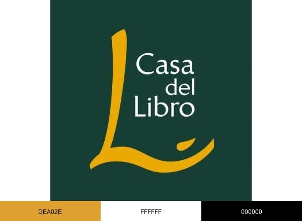 Casa del Libro brand color palette