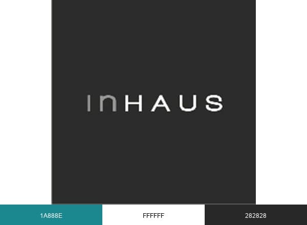 Casas inHAUS brand color palette