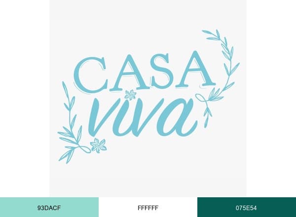 CASA VIVA TIENDA brand color palette