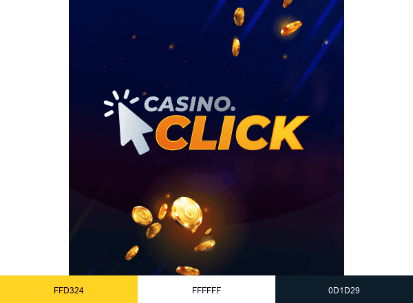 Casino.Click brand color palette