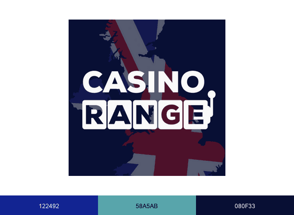 CasinoRange UK 🇬🇧 brand color palette