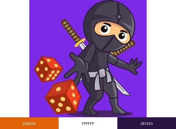 Casitsu Online Gaming brand color palette