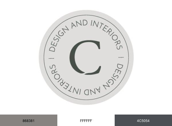 Caspaiou Design & Interiors brand color palette