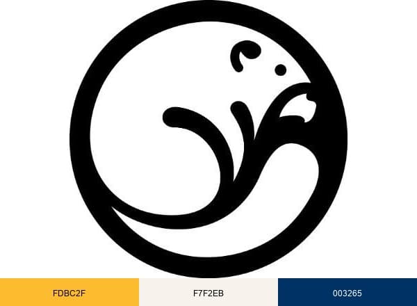 Le Castor Astral brand color palette