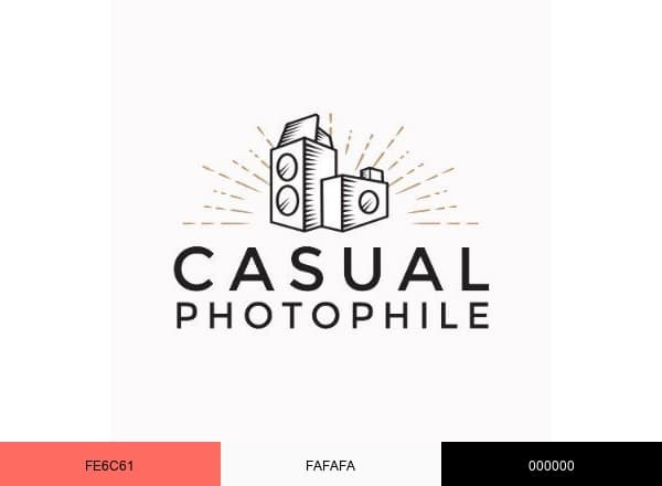 Casual Photophile Blog brand color palette