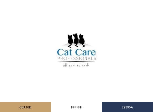 Cat Care Professionals brand color palette