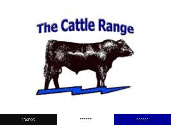 The Cattle Range brand color palette
