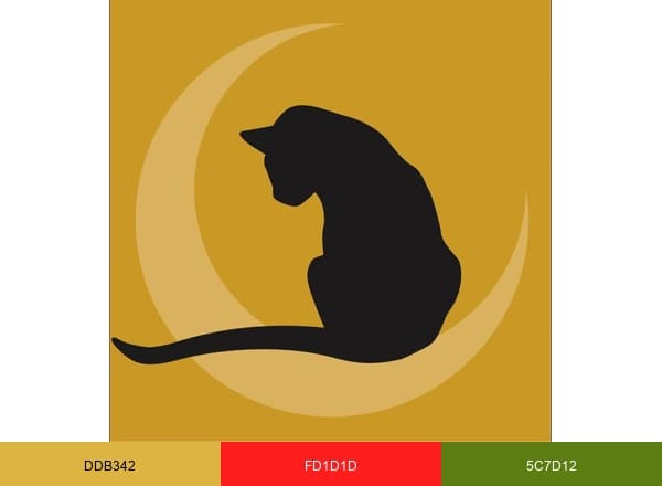 Cat Vet Clinic brand color palette