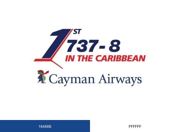 Cayman Airways brand color palette