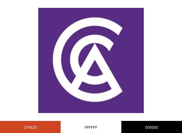 Canadian Construction Association brand color palette