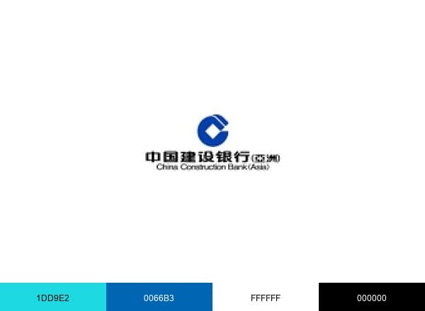 China Construction Bank Corporation, brand color palette
