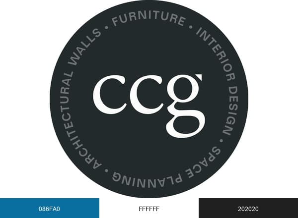 CCG brand color palette