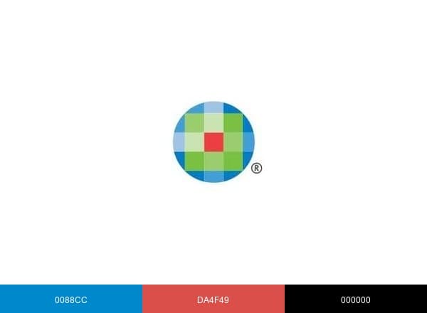 Wolters Kluwer Tax & Accounting US brand color palette