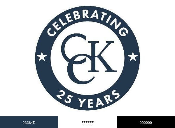 CCK Law brand color palette