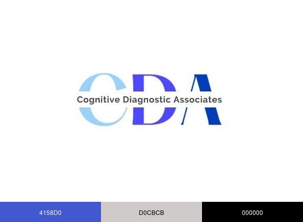 Cognitive Diagnostic Associates brand color palette