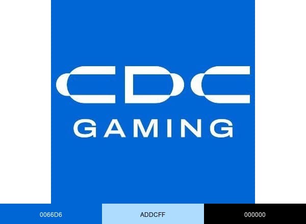 CDC Gaming brand color palette
