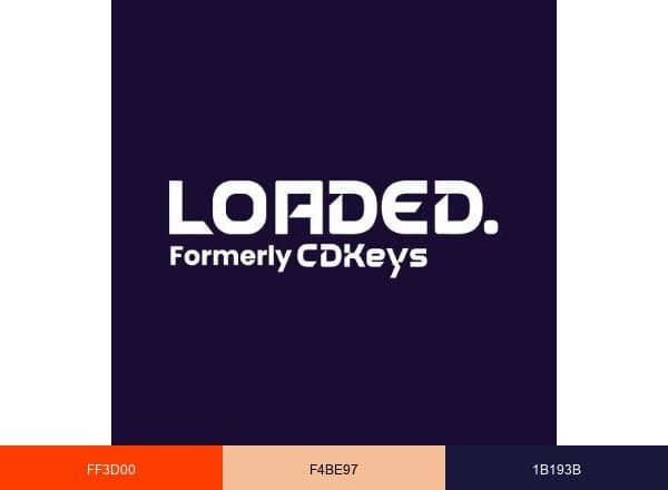 Loaded brand color palette