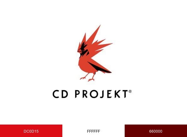 CD PROJEKT IR brand color palette