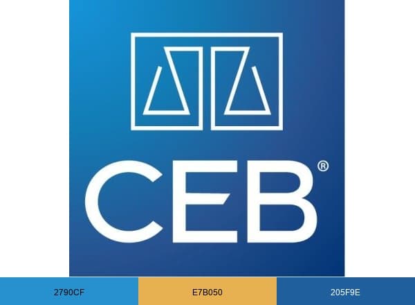 CEB brand color palette