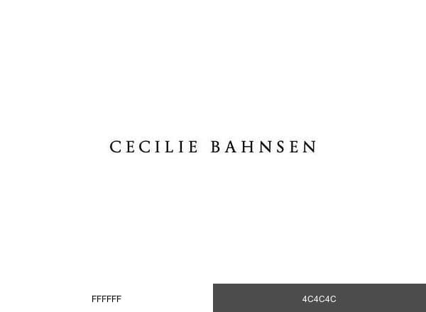 Cecilie Bahnsen brand color palette