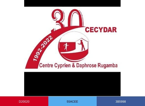 Centre Cyprien et Daphrose Rugamba brand color palette