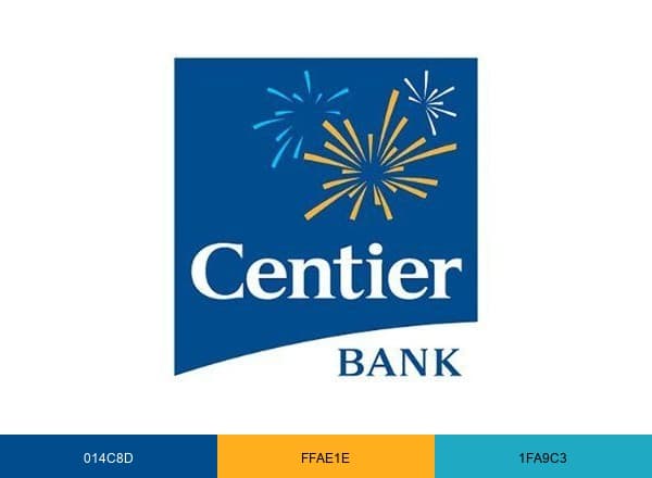 Centier Bank brand color palette