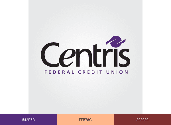 Centris Federal Credit Union brand color palette