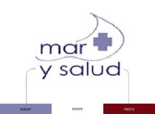 Centro mar y salud brand color palette